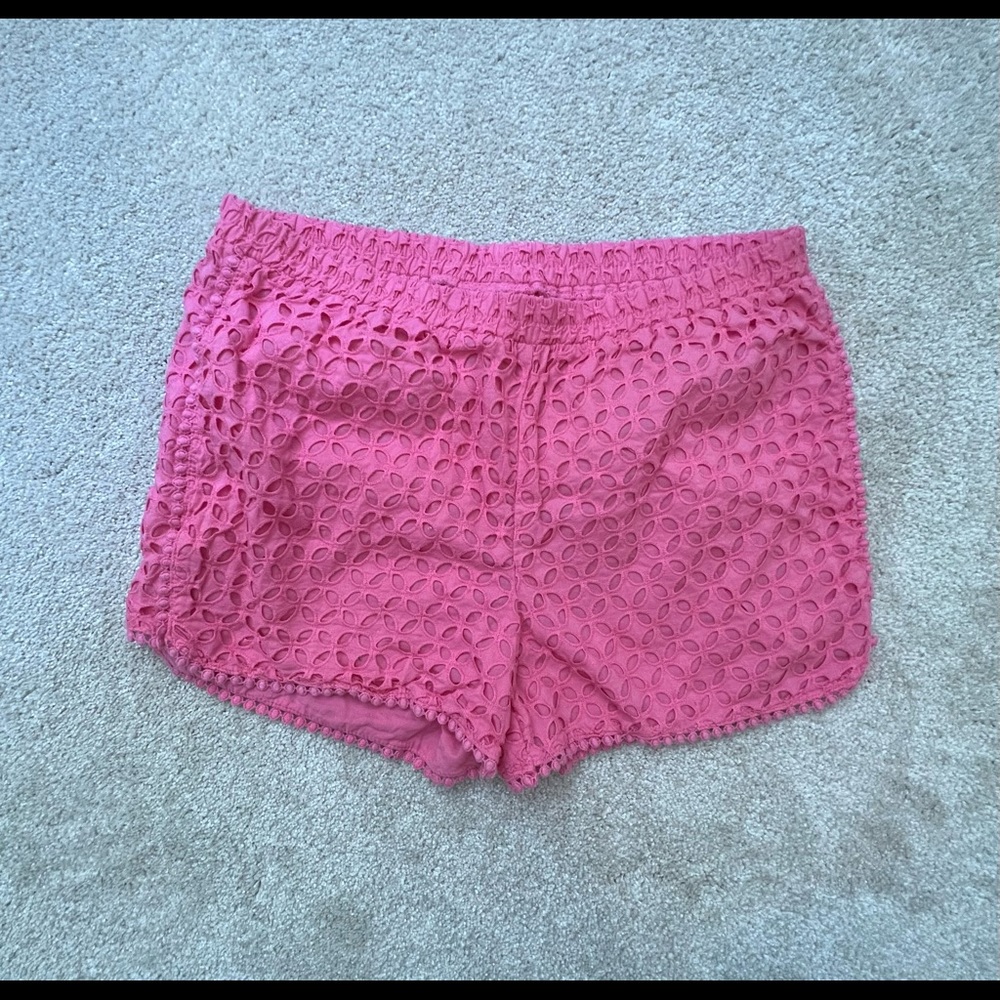 Lilly pulitzer For Target pink Eyelet shorts